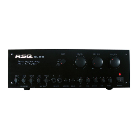 RSQ KA-2000 Manual de usuario