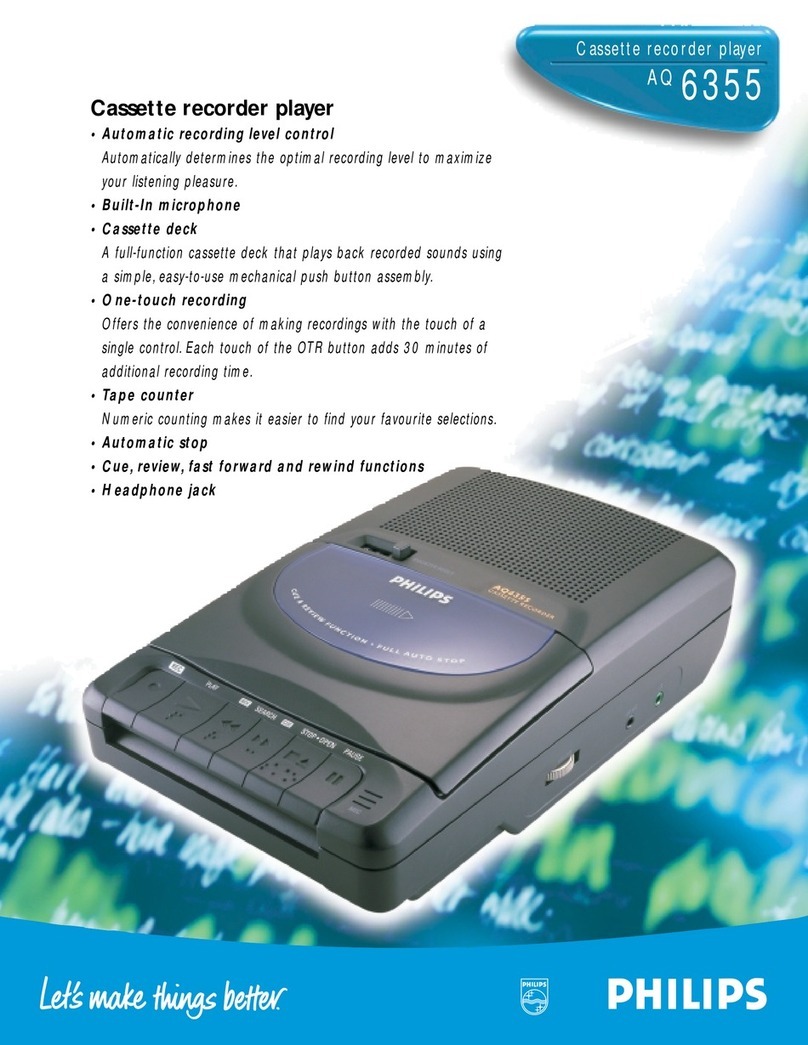 Philips AQ6355 Manual de usuario