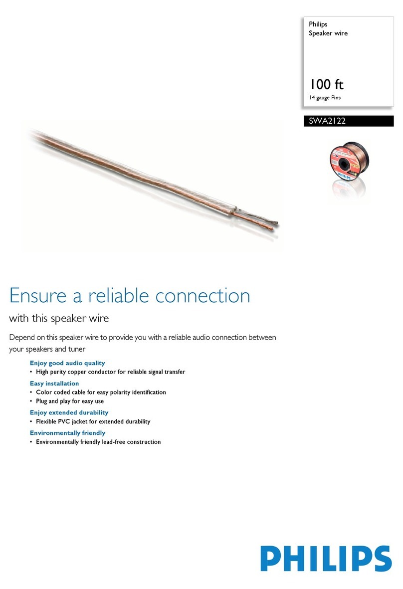 Philips SWA2122 Manual de usuario Philips SWA2122 Manual de usuario