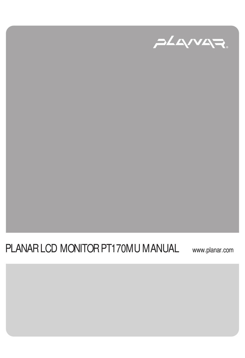 Planar PT170MU Manual de usuario