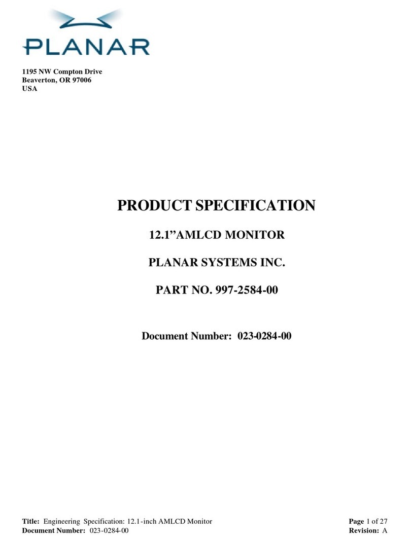 Planar LC12 Manual del propietario