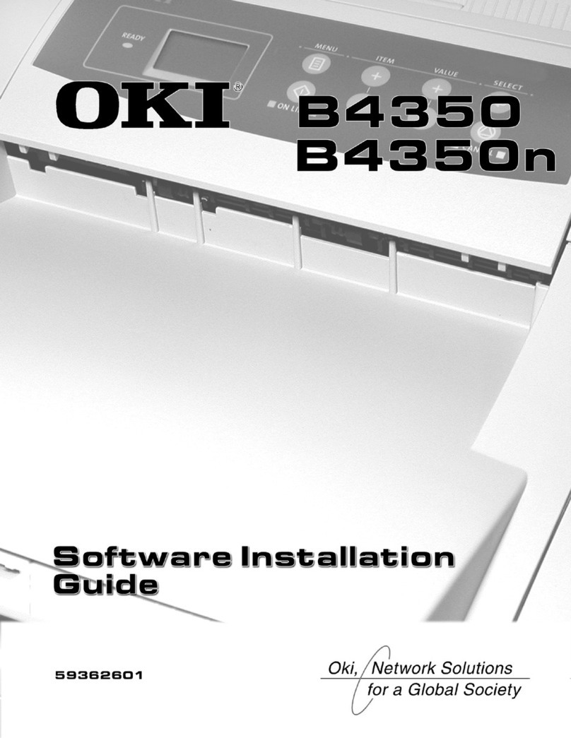 Oki B4350 Series Actualización de firmware