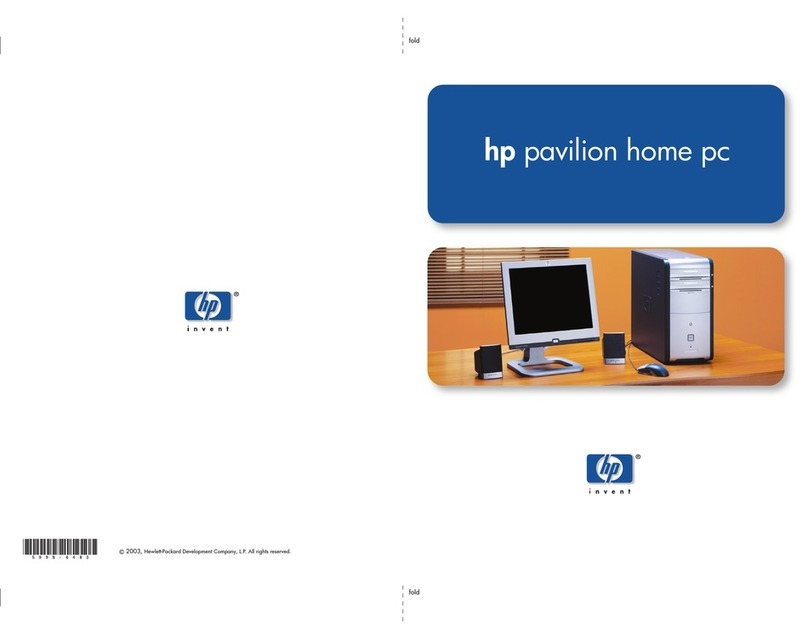 HP A320m - Pavilion - 256 MB RAM Manual de usuario HP A320m - Pavilion - 256 MB RAM Manual de usuario