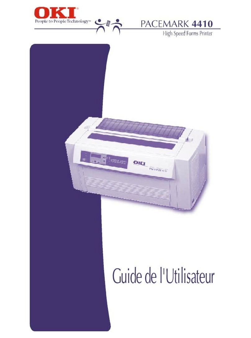 Oki Pacemark PM4410 Guía de inicio rápido