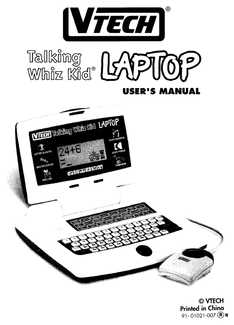 V-tech Talking Whiz Kid Power Mouse Manual de usuario