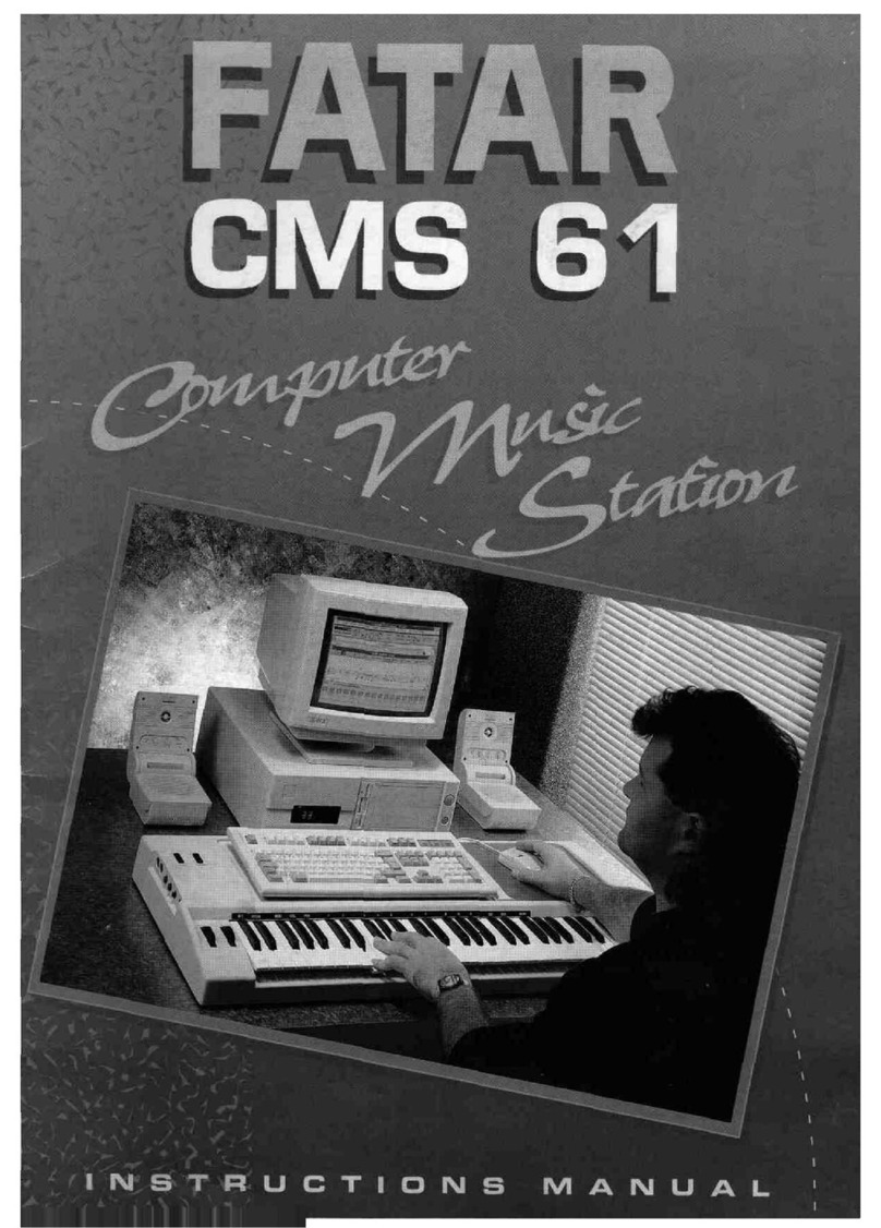 Fatar CMS-61 Manual de usuario