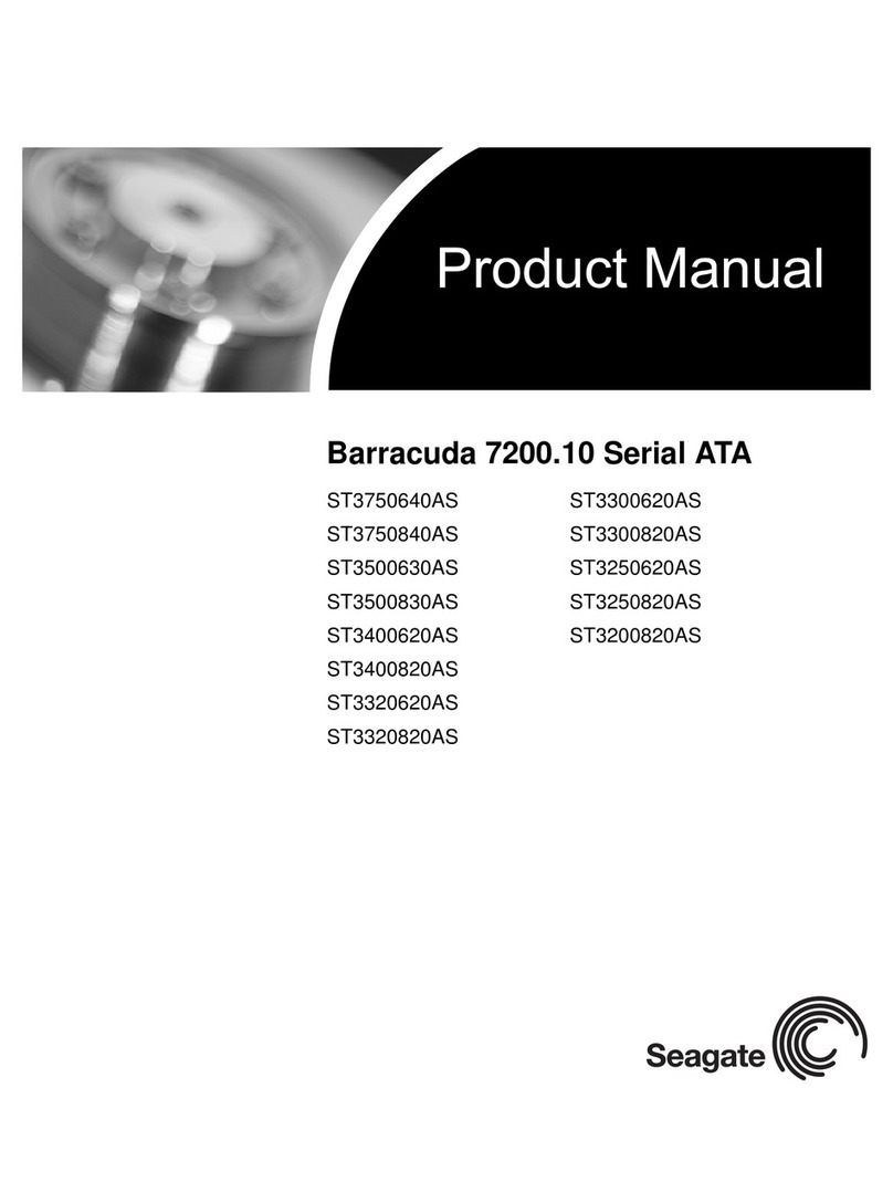 Seagate BARRACUDA 7200.10 ST3400620AS Manual de usuario