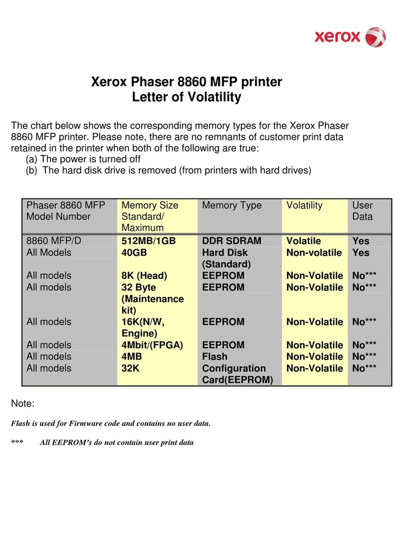 Xerox 8860MFP - Phaser Color Solid Ink Manual de usuario Xerox 8860MFP - Phaser Color Solid Ink Manual de usuario