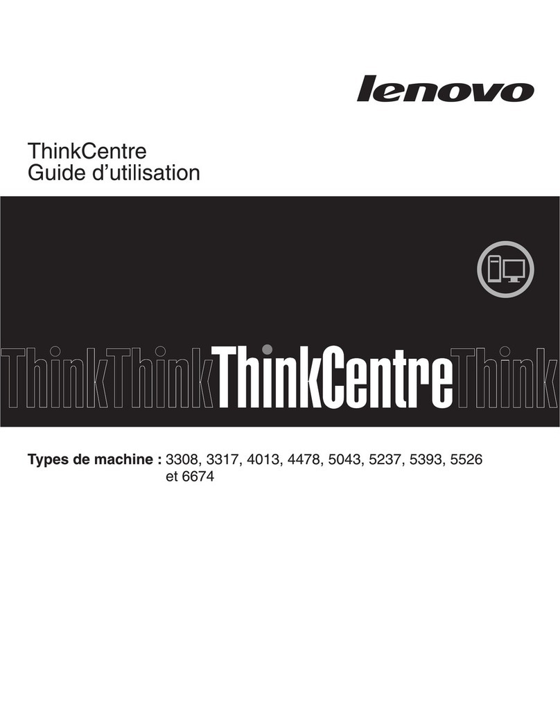 Lenovo ThinkCentre A63 Manual de servicio