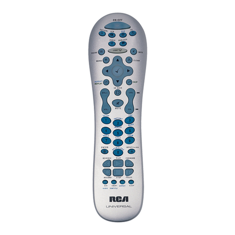RCA RCR612 - Universal Remote Control Guía del administrador