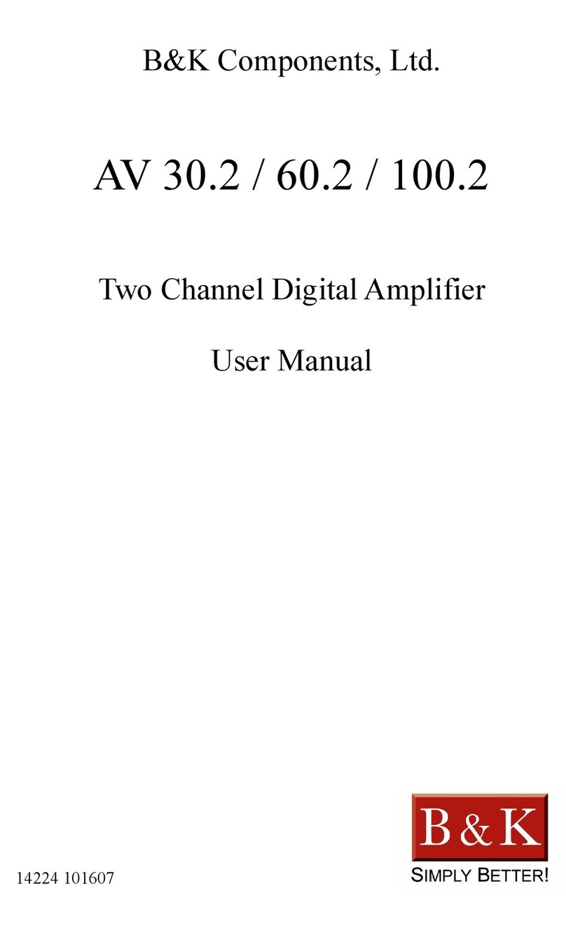 B&K AV100.2 Manual de usuario