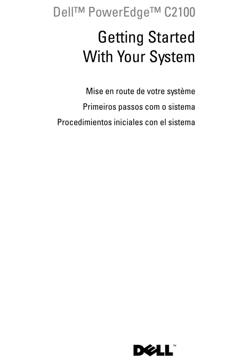 Dell PowerEdge C2100 Manual de usuario Dell PowerEdge C2100 Manual de usuario