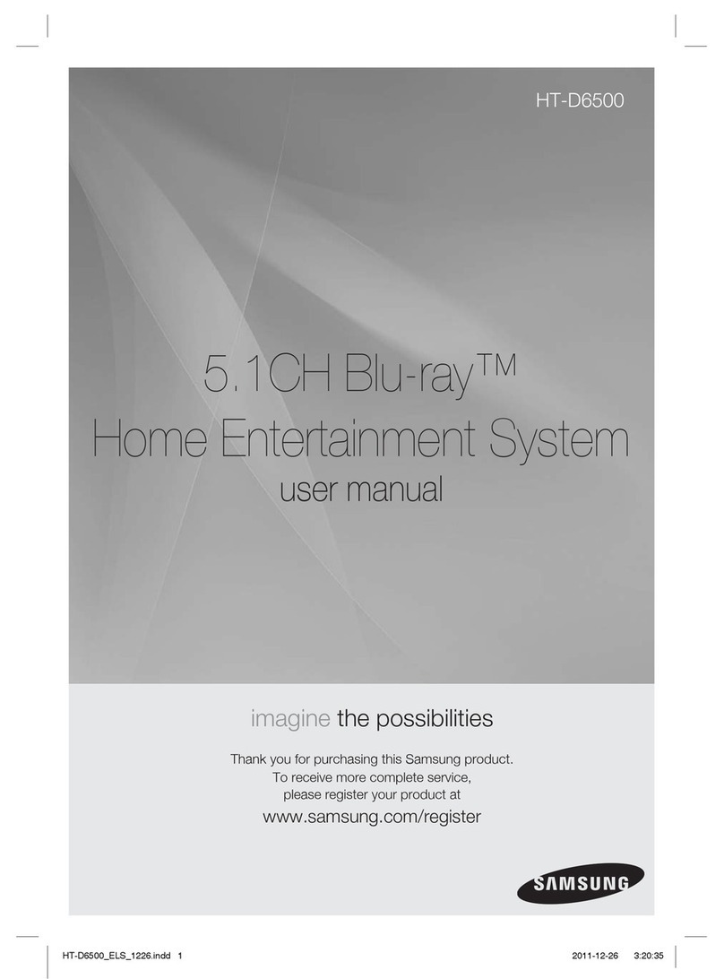 Samsung HT-D6500 Manual de usuario