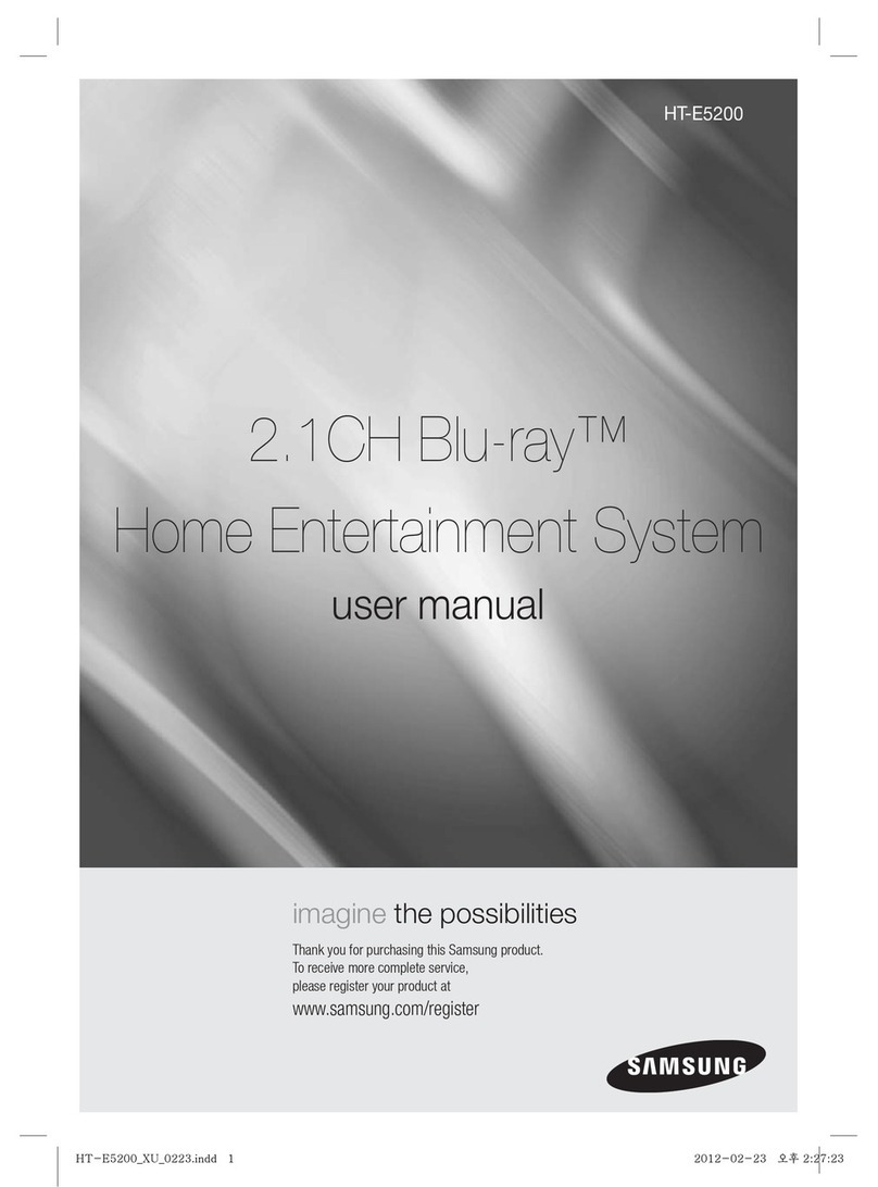 Samsung HT-E5200 Manual de usuario