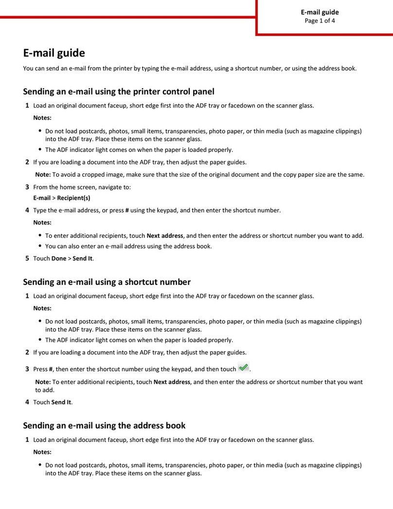 Lexmark CX510 series Manual de usuario