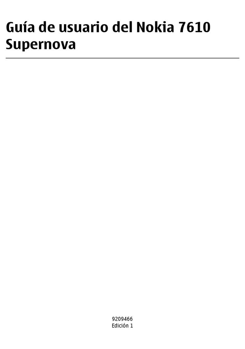 Nokia 7610 Supernova Manual de usuario
