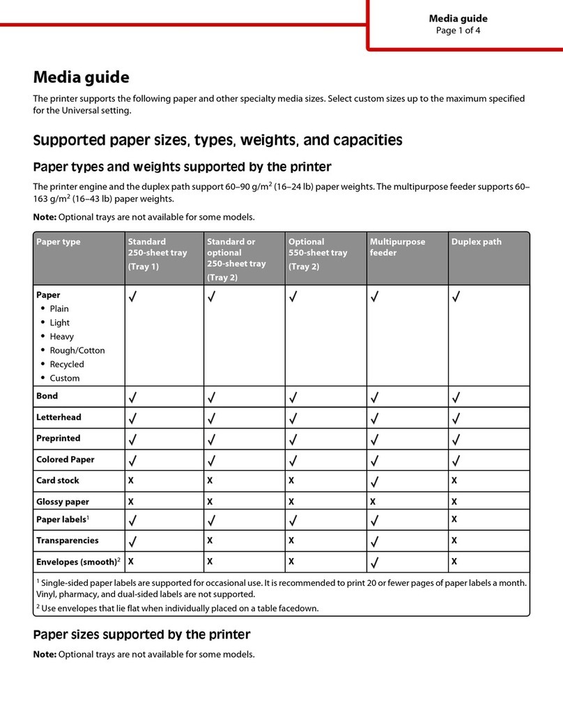 Lexmark SERIES E460DN Manual de usuario Lexmark SERIES E460DN Manual de usuario