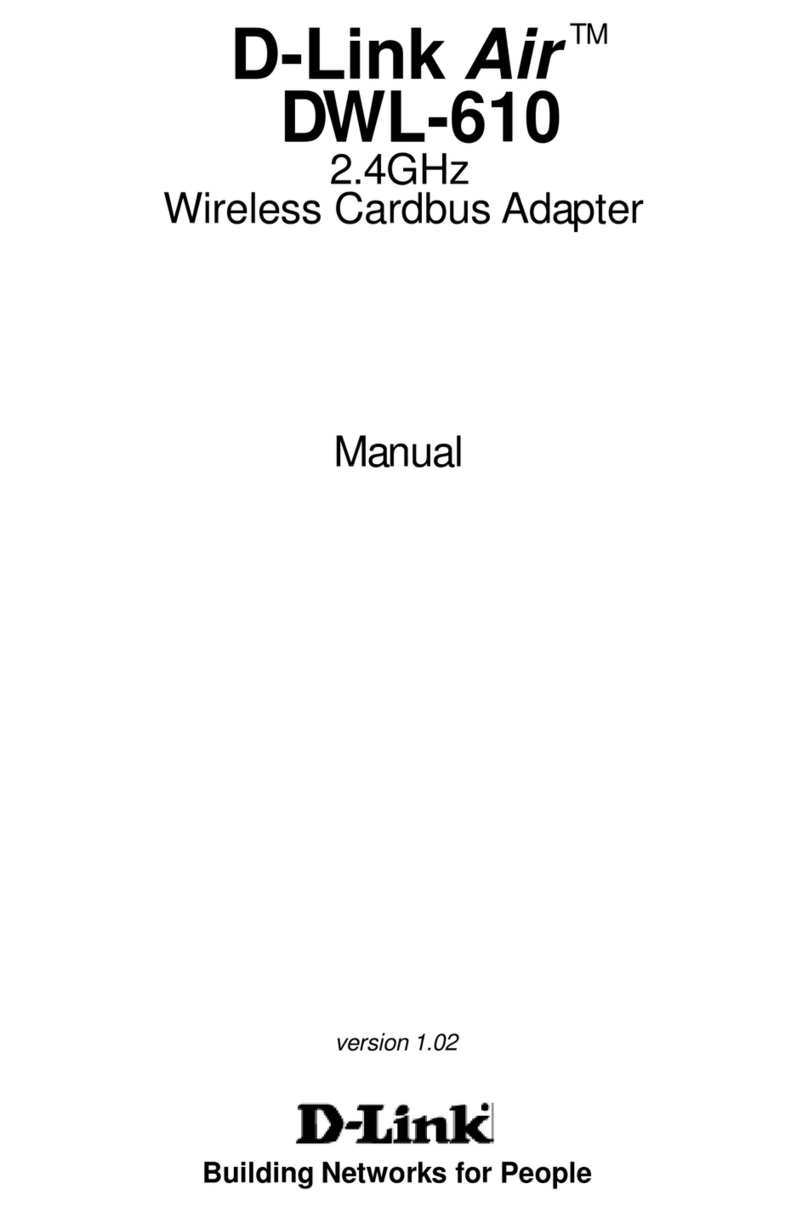 D-Link DWL-610 Manual de usuario