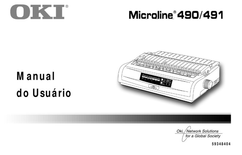 Oki ML490 Series Manual de usuario