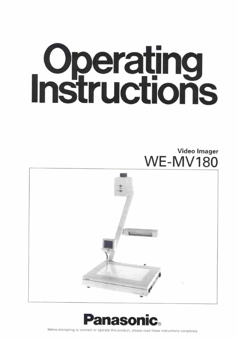 Panasonic WE-MV180 Manual de usuario