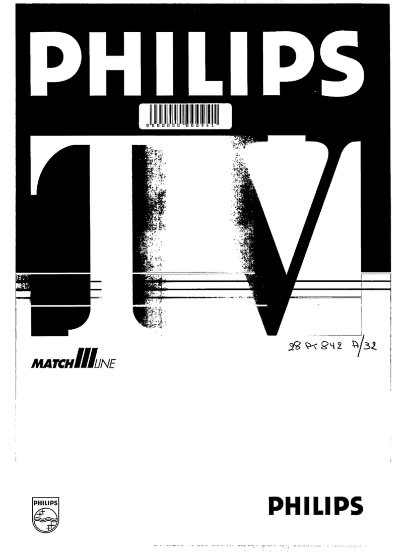 Philips MatchLine 28PT842A/32 Manual de usuario
