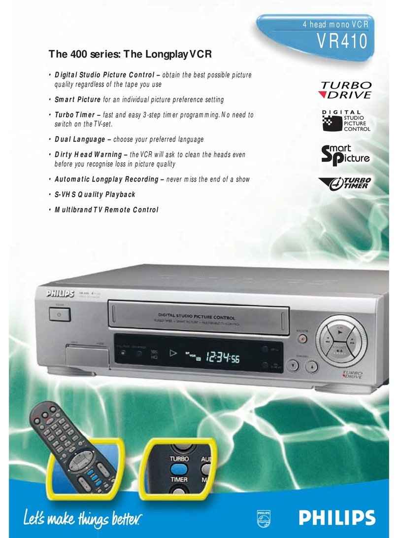 Philips VR410/77B Manual de usuario