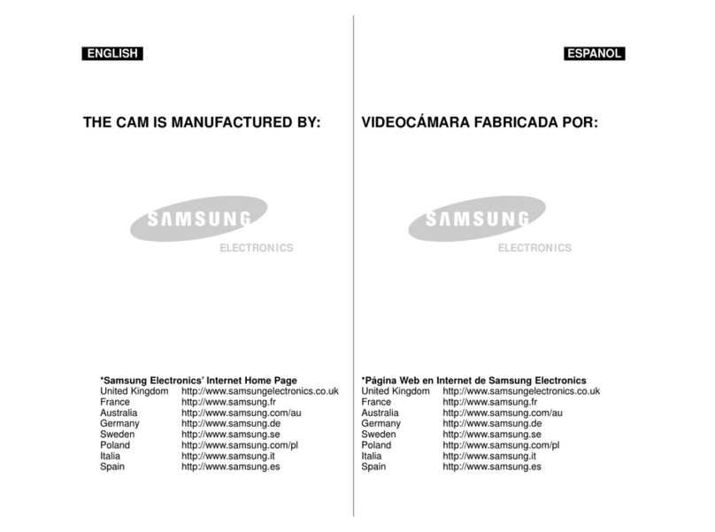 Samsung SC-M105S Manual del propietario