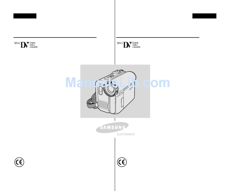 Samsung VP-D454 Manual del propietario