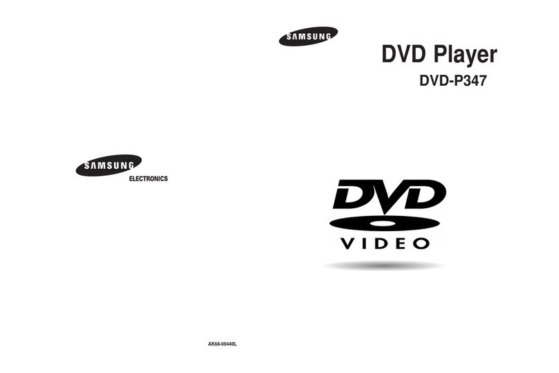 Samsung DVD-P347 Manual de usuario