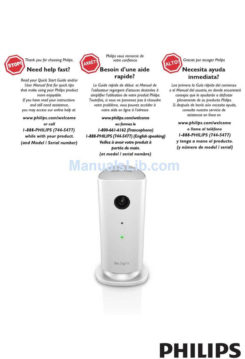 Philips M100D/37 Manual de usuario