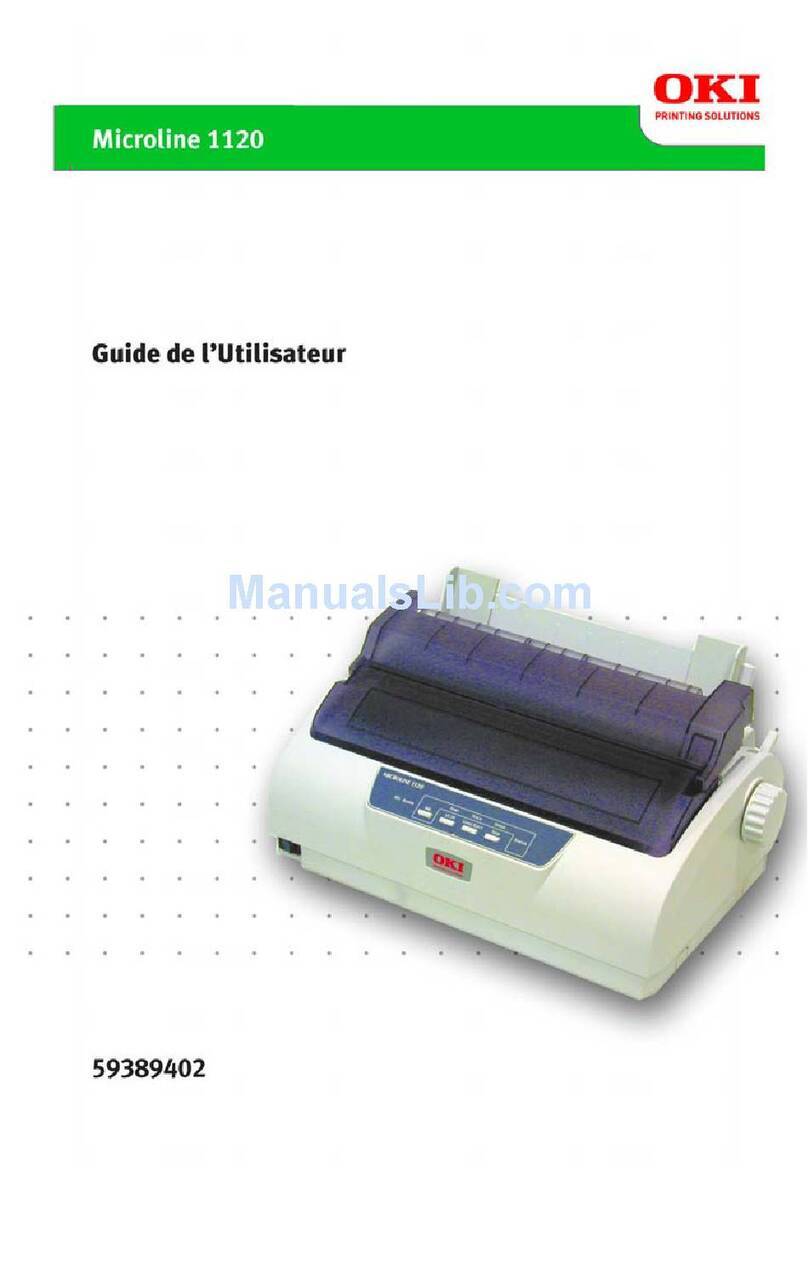 Oki ML1120 Manual de usuario