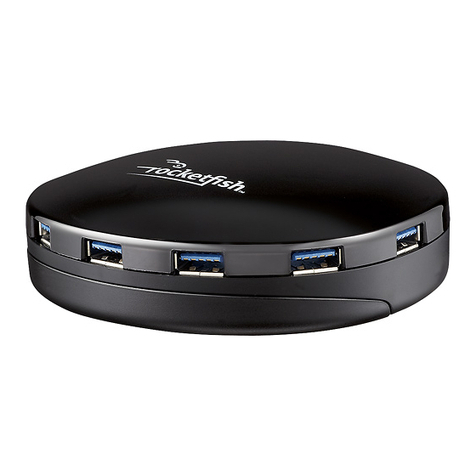 Rocket Fish SuperSpeed RF-30HUB7 Manual de usuario