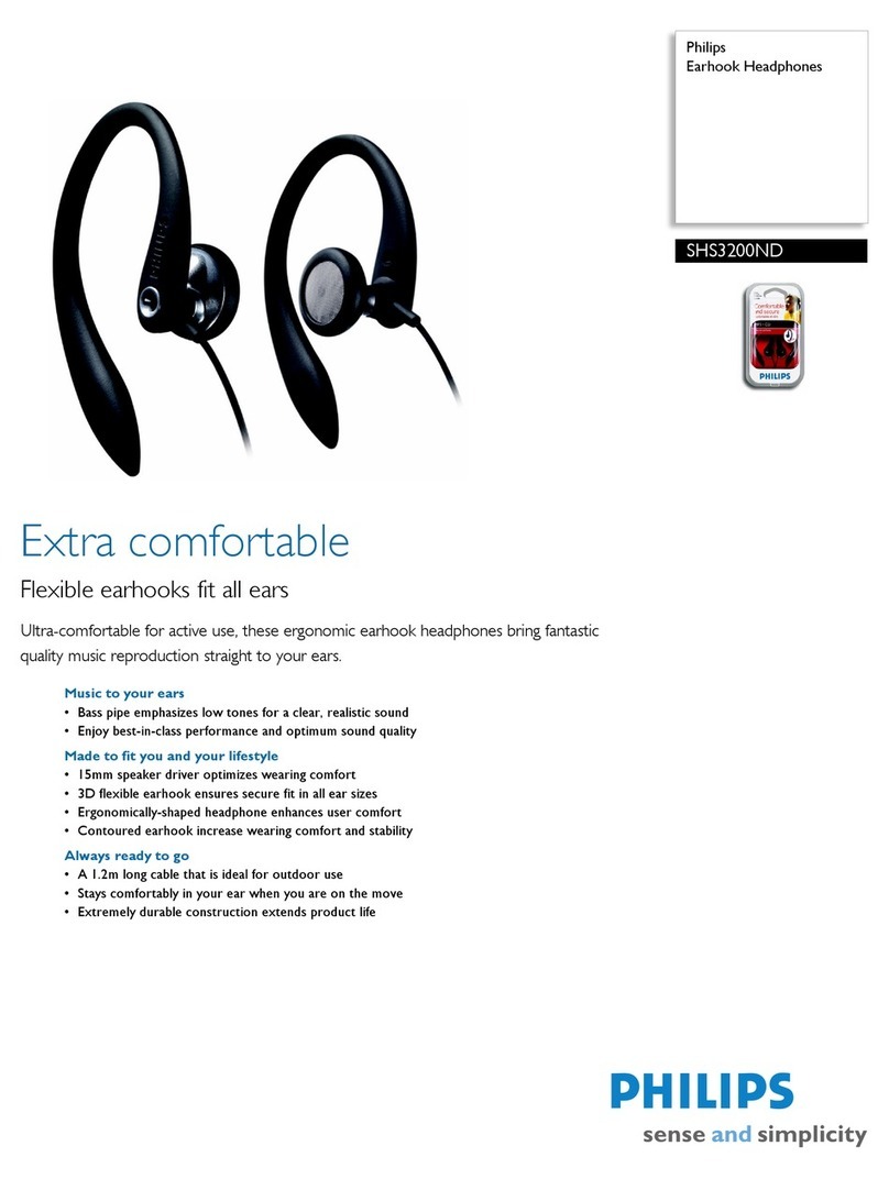 Philips SHS3200ND Manual de usuario