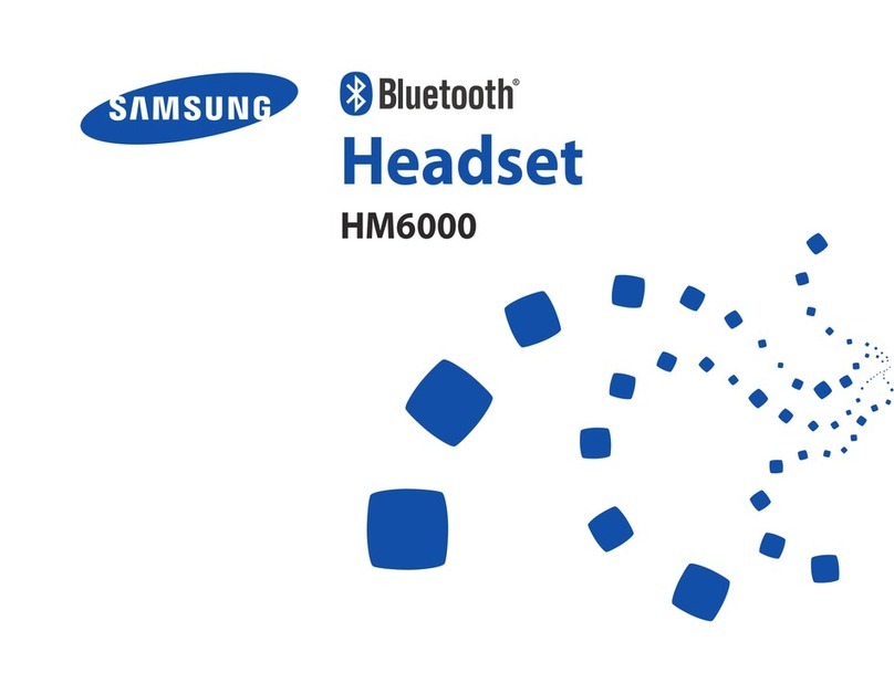 Samsung HM6000 Manual de usuario