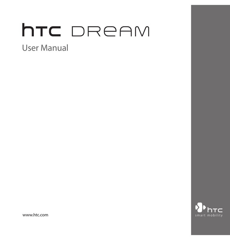 HTC Dream Manual de usuario HTC Dream Manual de usuario