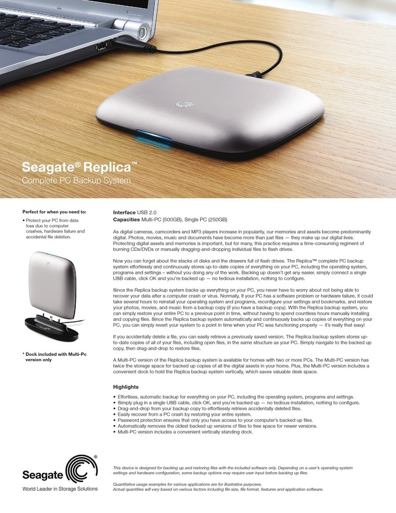 Seagate Replica Manual de usuario