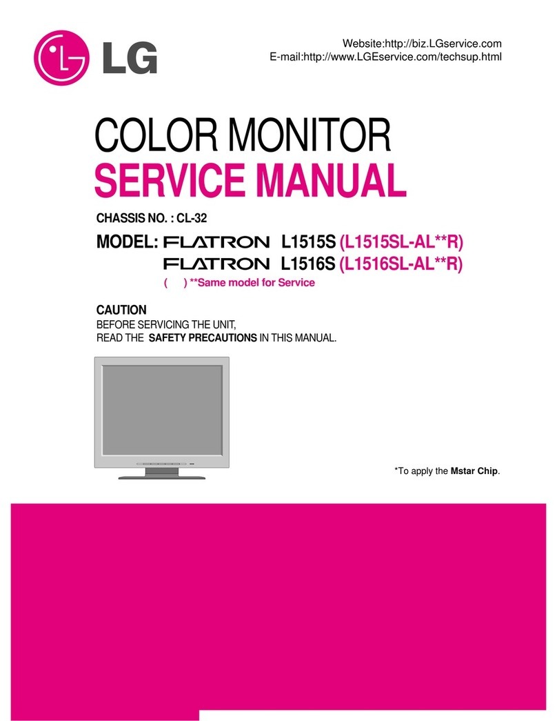 LG Flatron L1515S Manual de usuario
