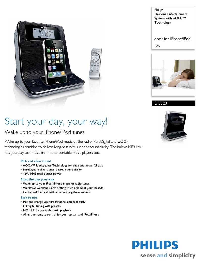 Philips DC320 Manual de usuario Philips DC320 Manual de usuario