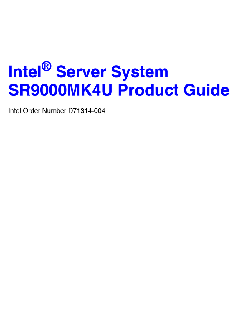 Intel SR9000MK4U - Server System - 0 MB RAM Manual de usuario