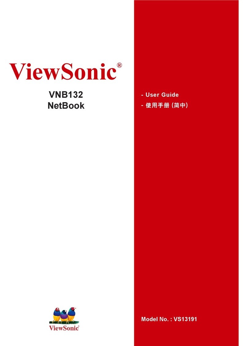 ViewSonic VNB132 Manual de usuario