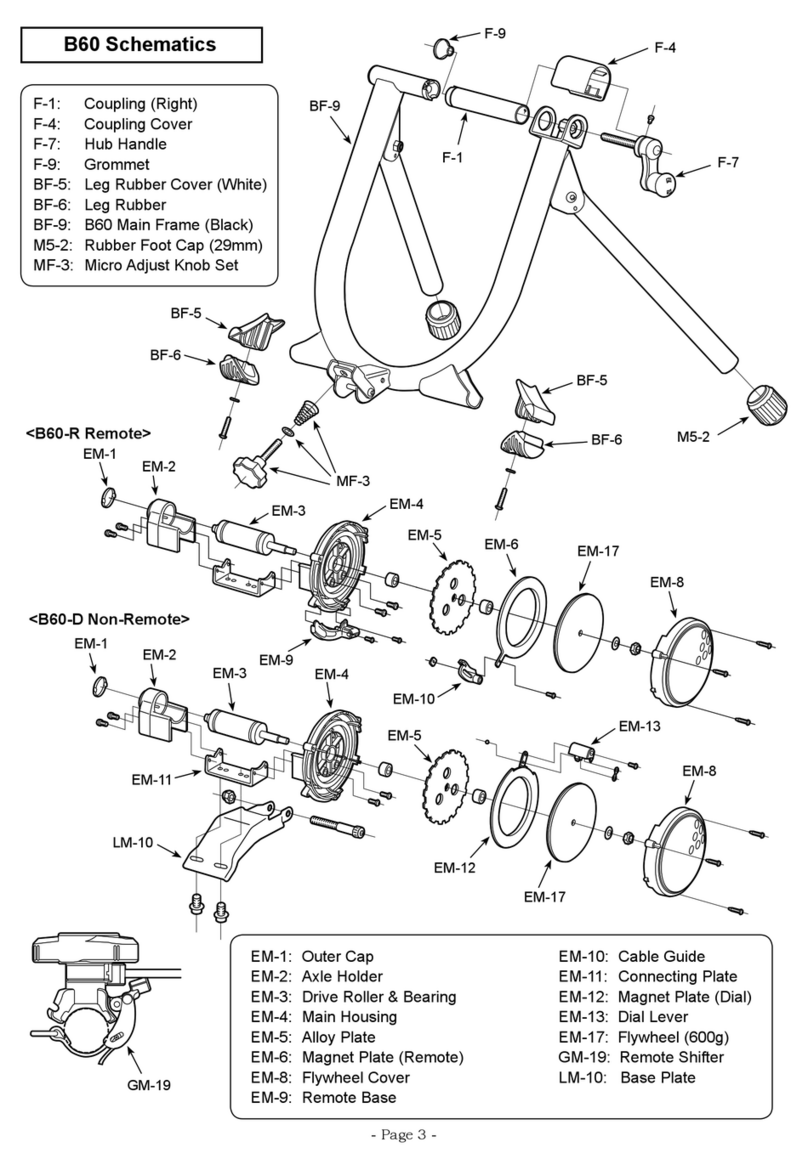 MINOURA B60 - SCHEMATICS Manual técnico MINOURA B60 - SCHEMATICS Manual técnico
