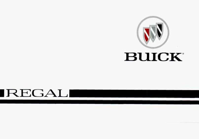 Buick REGAL 1996 Manual de usuario