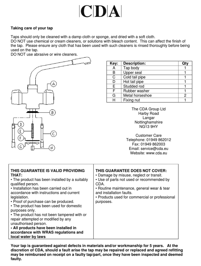 CDA TC20 Manual de usuario