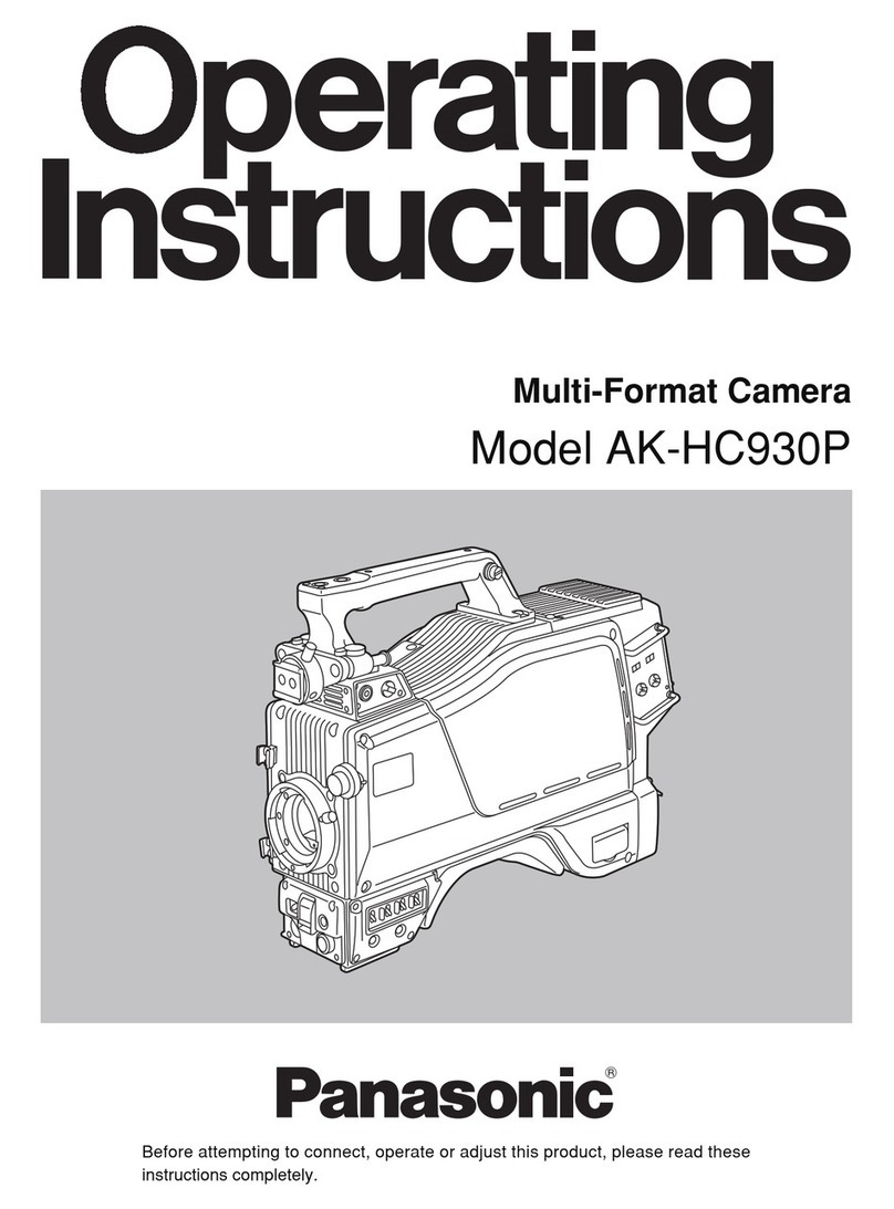 Panasonic AKHC930 - MULT FORMAT CAMERA Manual de usuario