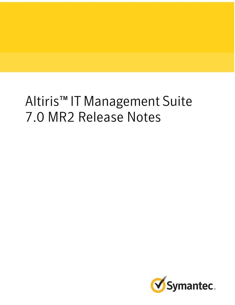 Symantec ALTIRIS IT MANAGEMENT SUITE 7.0 MR2 - S Manual de instrucciones