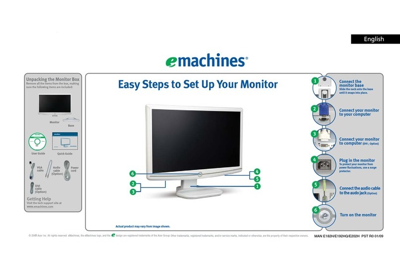eMachines E202H Manual de usuario