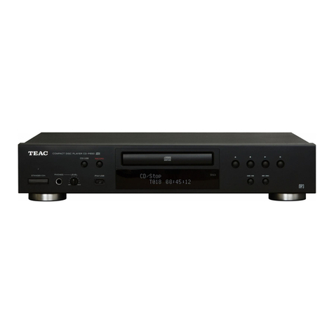 Teac CD-P650 Manual de usuario