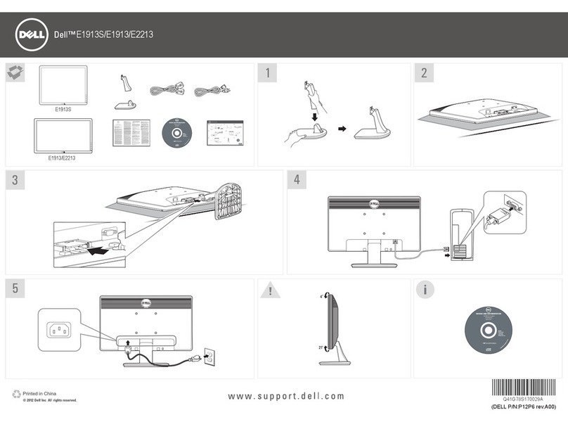 Dell E1913 Manual de usuario