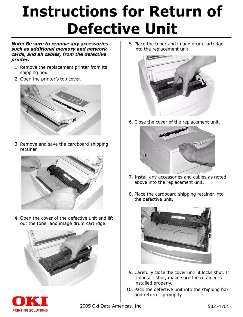 Oki B4200 Manual de usuario