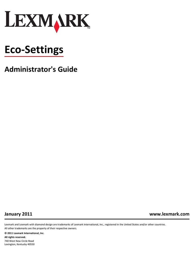 Lexmark Color Laser Manual de servicio Lexmark Color Laser Manual de servicio